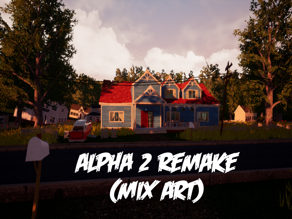 Alpha 2 Remake Mix Art Alpha 15 Mod For Hello Neighbor Moddb 0124