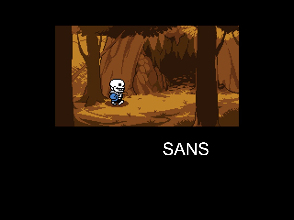 Sans from undertale