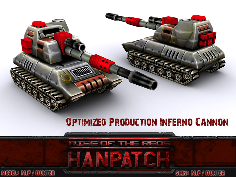 Optimized Production Inferno Cannon image - Rise of the Reds: HanPatch ...