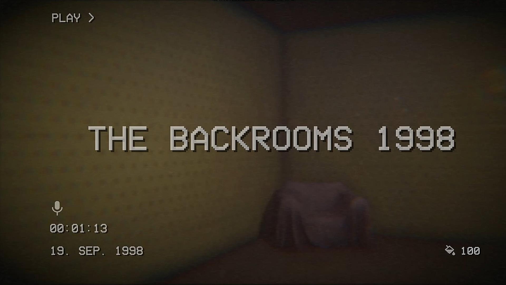 Backrooms 1992: teaser do jogo - MixMods