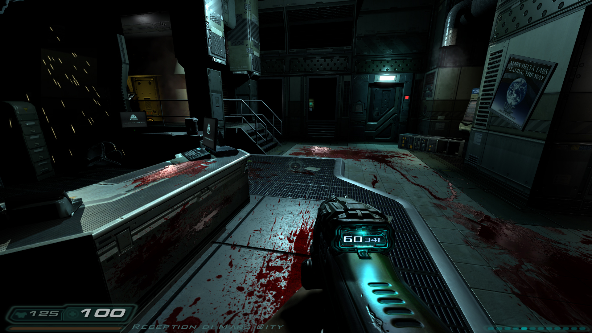 Doom 3 steam разрешение экрана фото 18