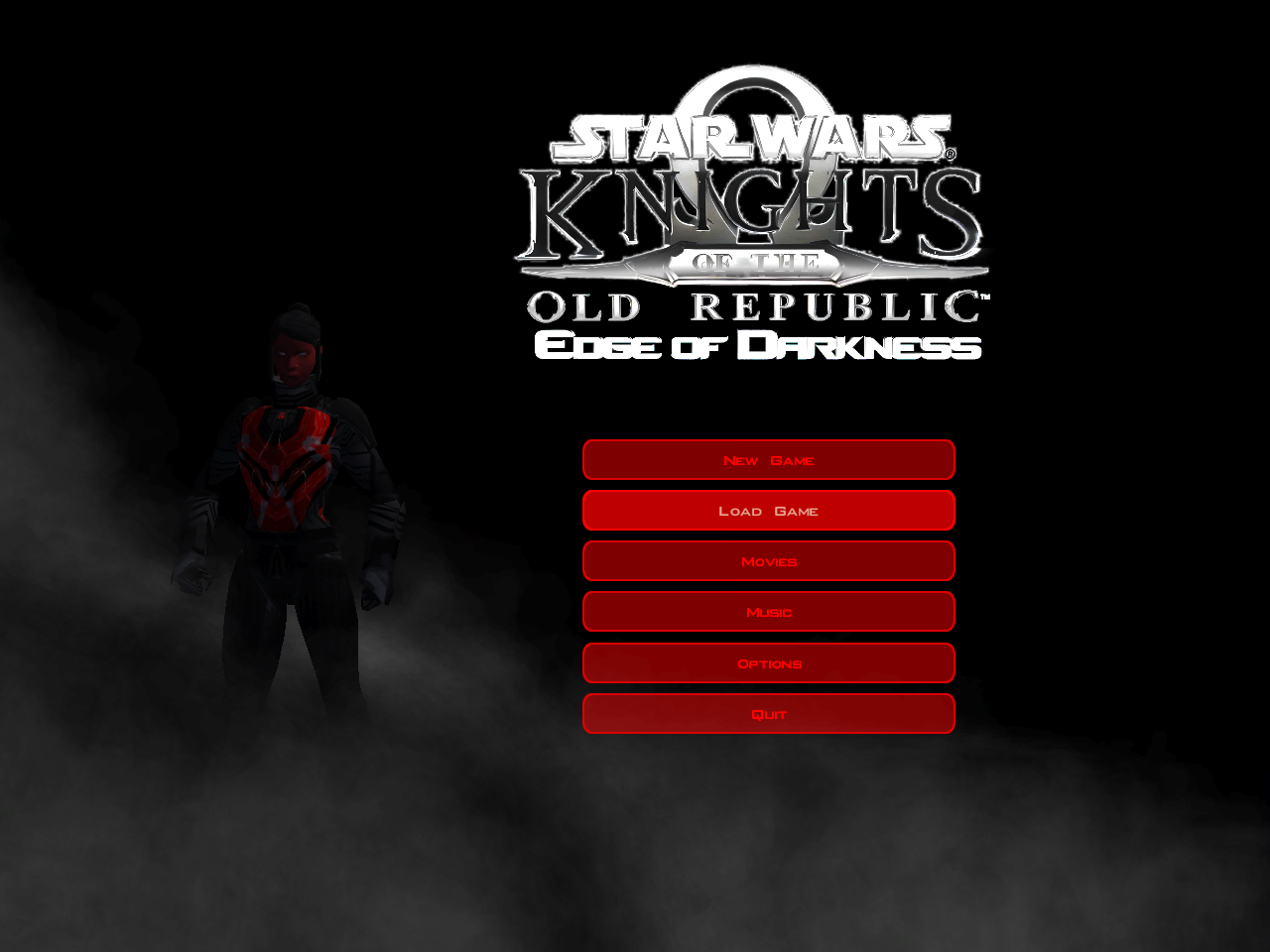 Omega 0 C Menu Preview Image Knights Of The Old Republic Omega Edge Of Darkness Mod For Star