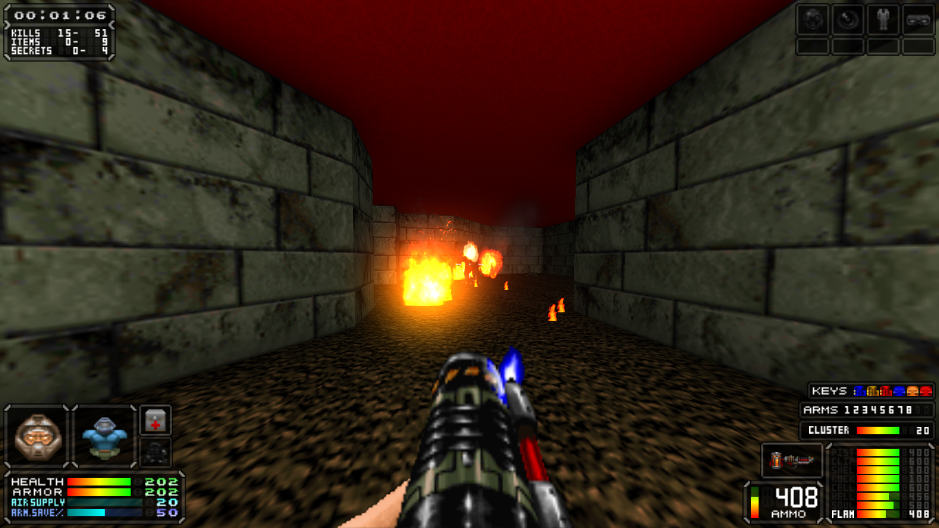 Flamethrower image - Brutal Doom Extended Edition mod for Doom - ModDB