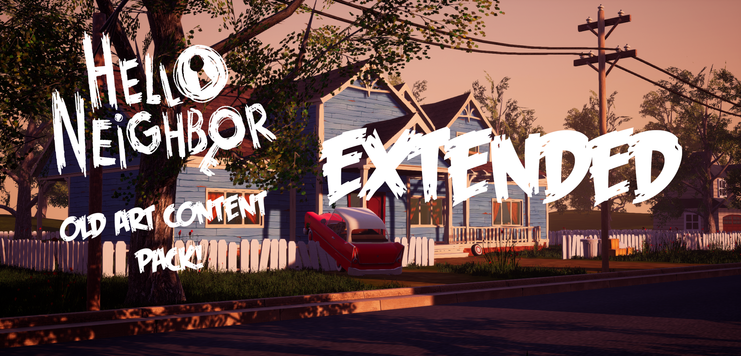 Hello Neighbor: Old Art Style Content Pack (Extended) mod - ModDB