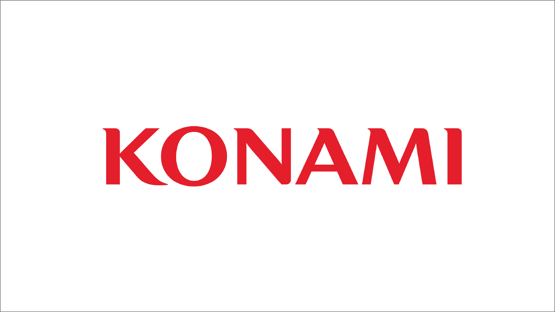 Konami. Логотип конами. Konami заставка. Презентация Konami.