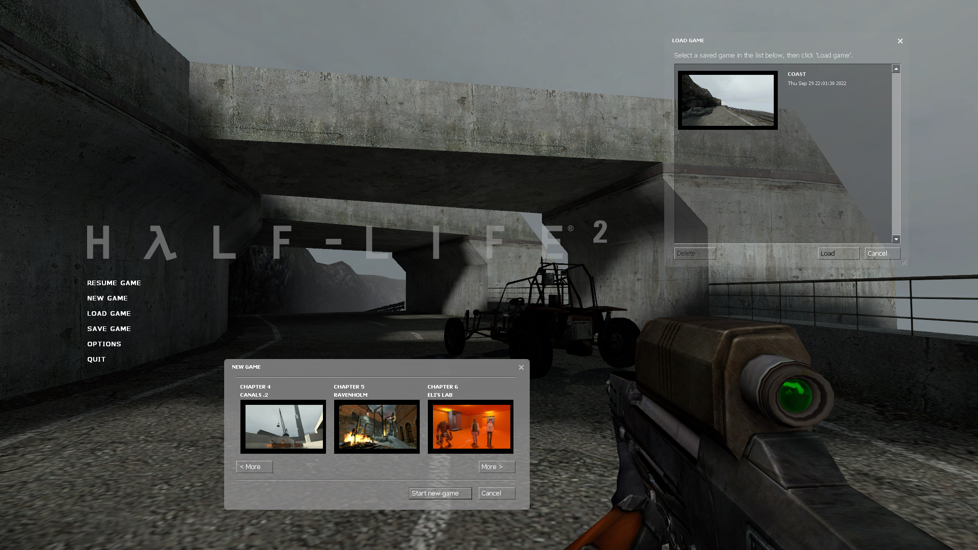 Modern Interface Image Half Life 2 2003 Storyline Port Mod For Half Life 2 Moddb 2856
