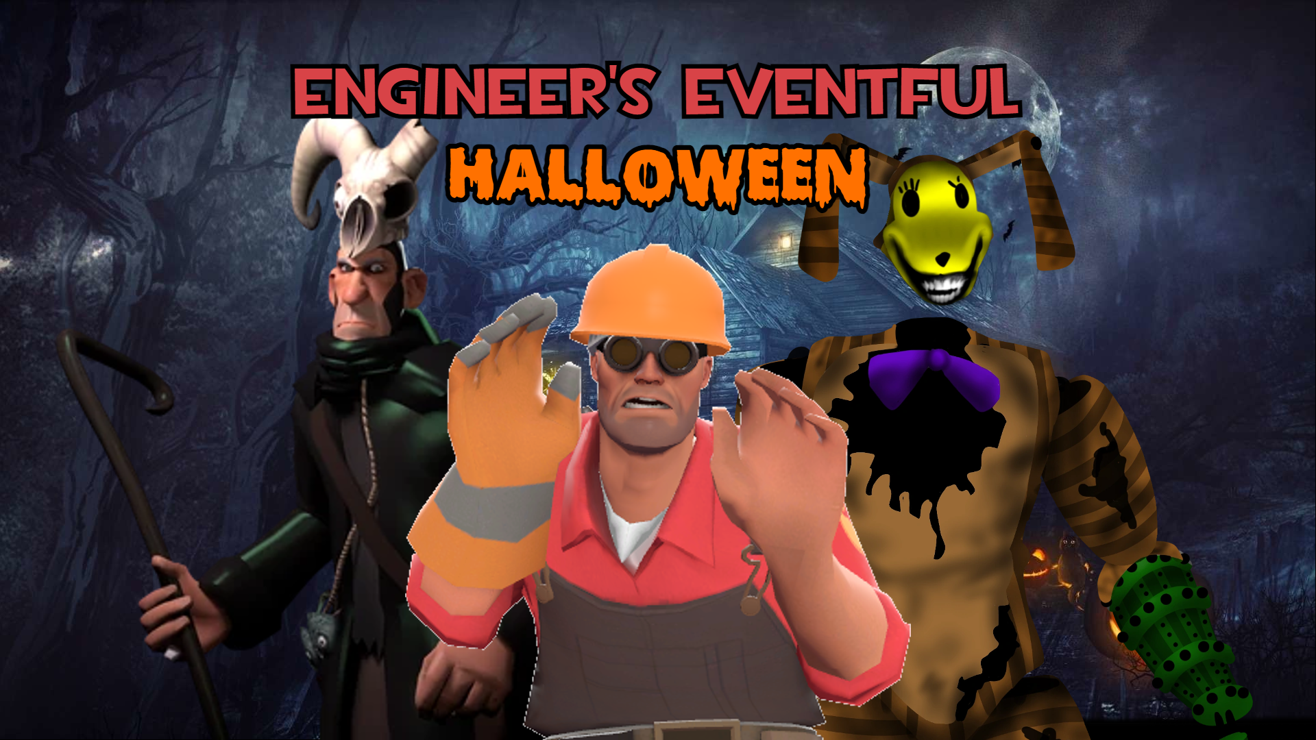 Engineer's Eventful Halloween mod for Doom II ModDB