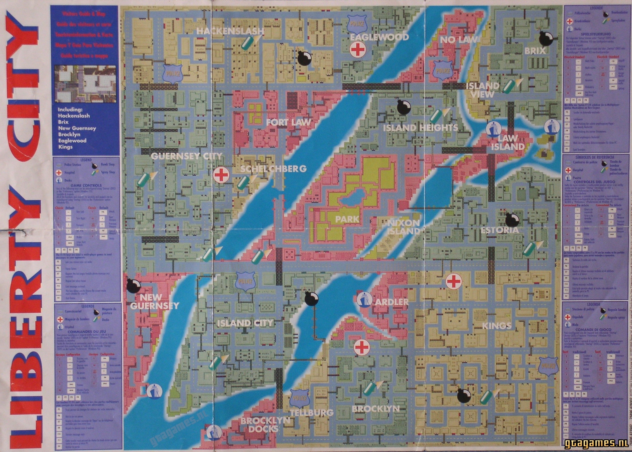 LibertyCity GTA1 map image ModDB