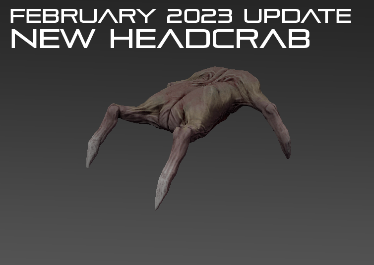 February 2023 Update - New Headcrab Model Image - Zubben: Revision Mod ...