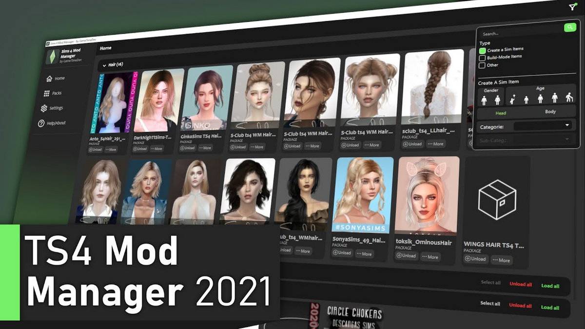 Sims 4 Mod Manager 2021 - ModDB