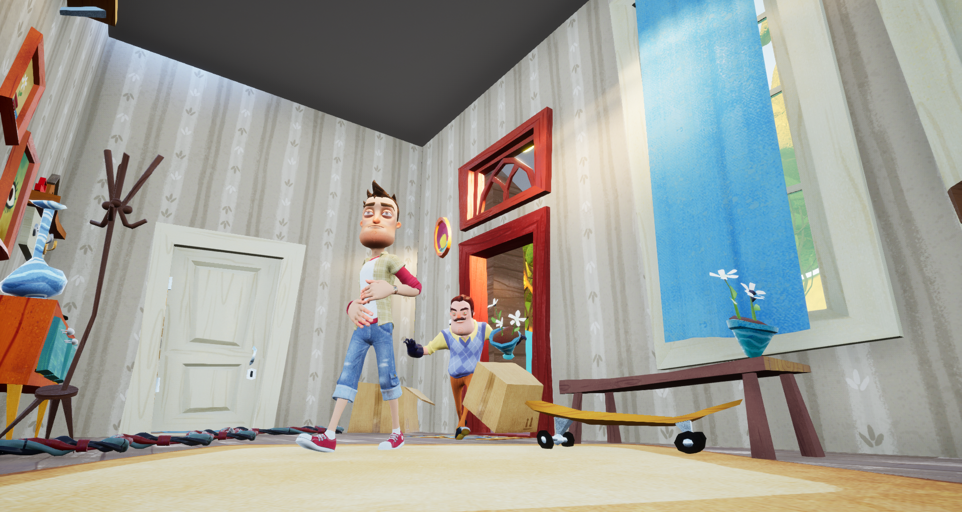 Hello story. Hello Neighbor Mod DB. Hello Neighbor 2 код. Hello Neighbor Mod Kit на телефон. Hello Neighbor Act 1.