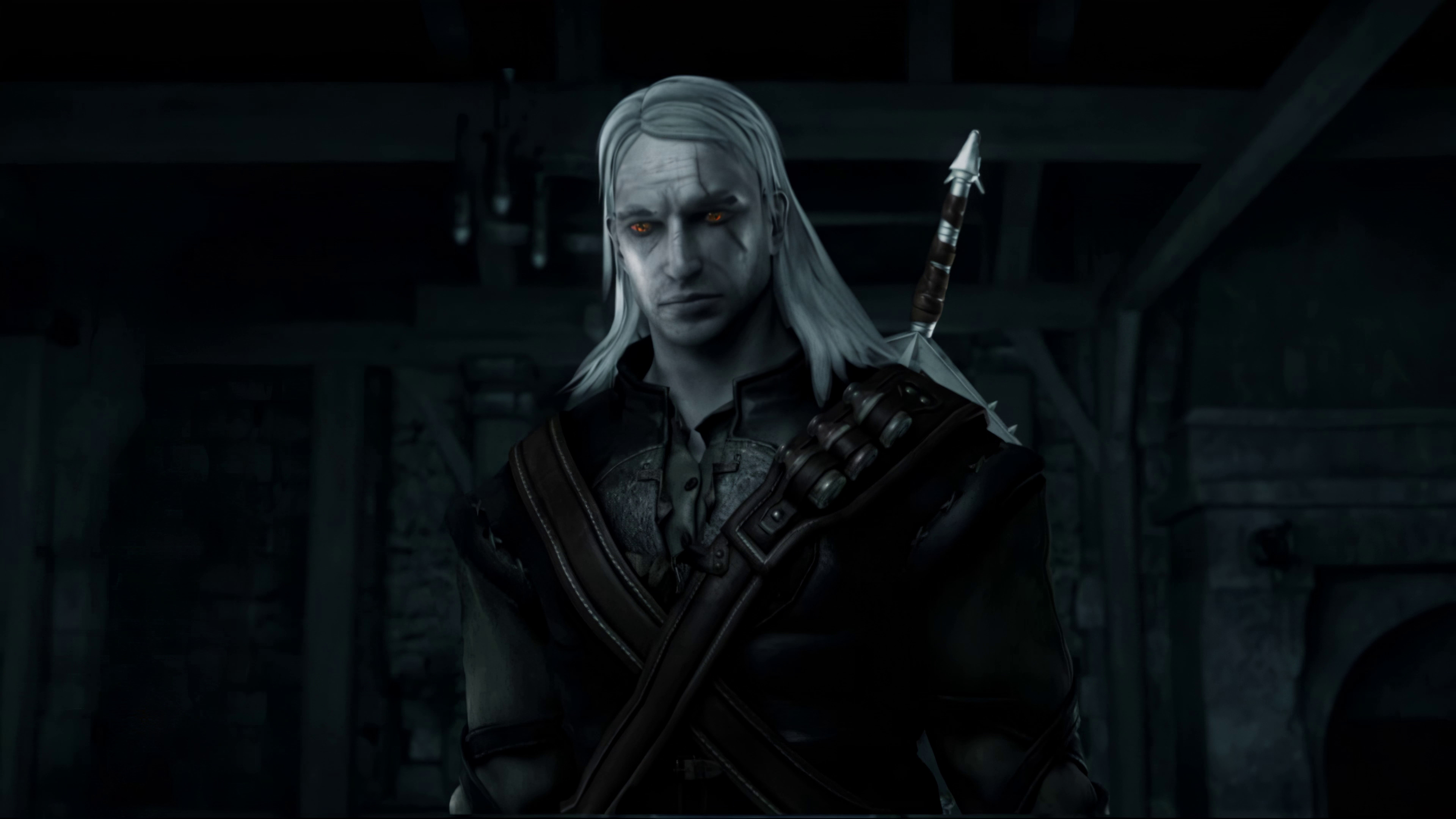 Fanmade Witcher 1 Remake Geralt Concept using mods and editing