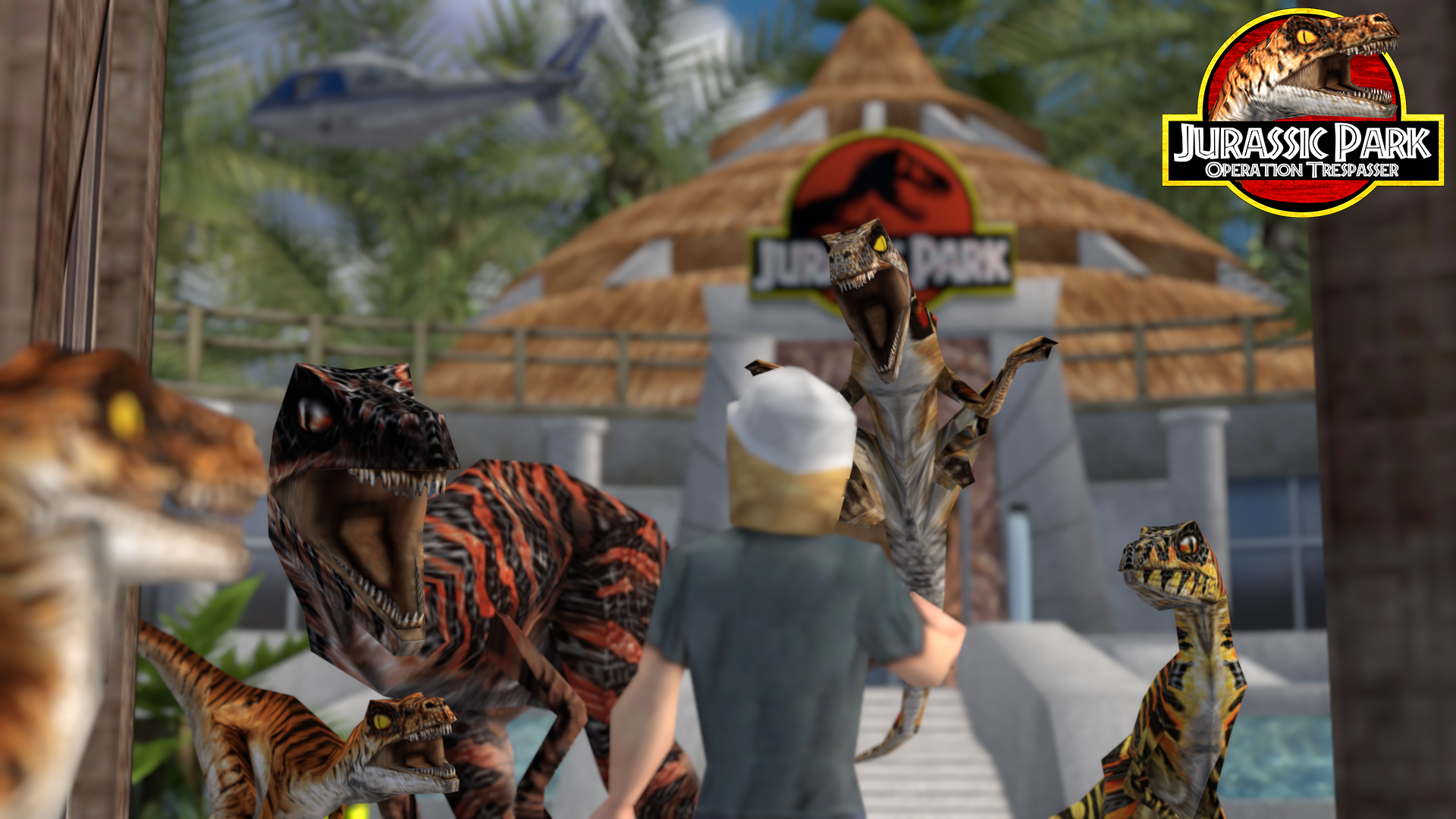 Jpot Raptor Render Image Jurassic Park Operation Trespasser Mod For Jurassic Park Operation