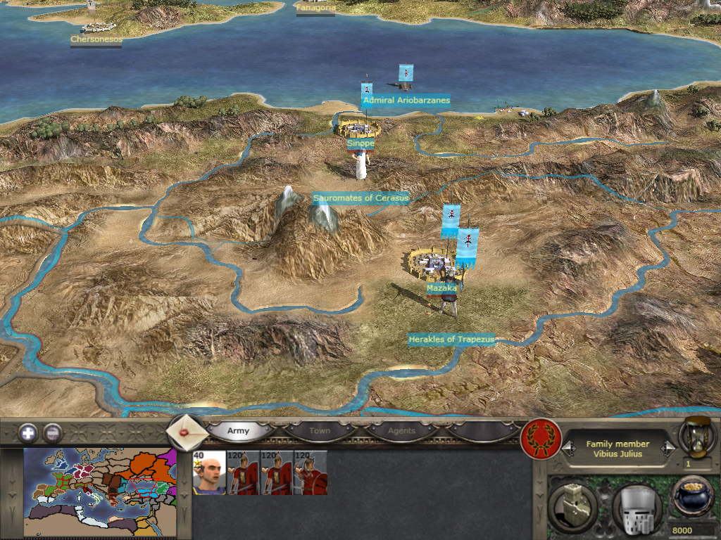 Screens from mod image - Europe Ancient(Rome 1 But on medieval 2) mod ...