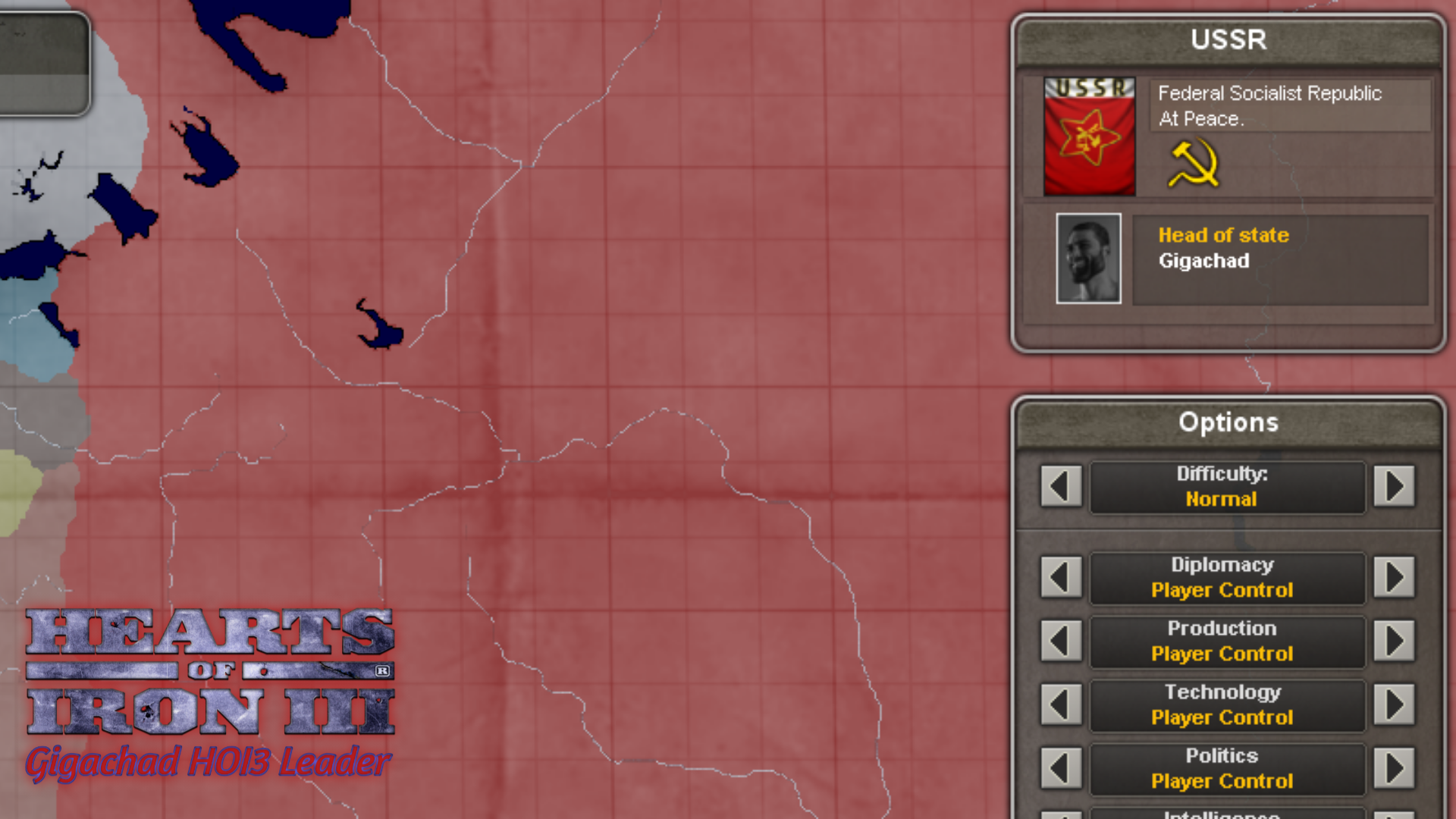 Gigachad HOI3 Leader 1.0 file - ModDB