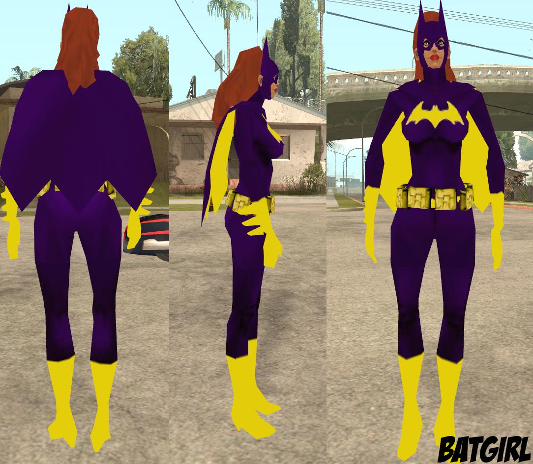 Batgirl Ped image - GTA: Gotham City mod for Grand Theft Auto: San Andreas  - Mod DB