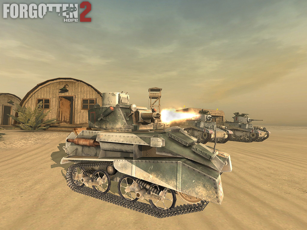 Vickers Mk VI Light Tank image - Forgotten Hope 2 mod for Battlefield 2 - Mod