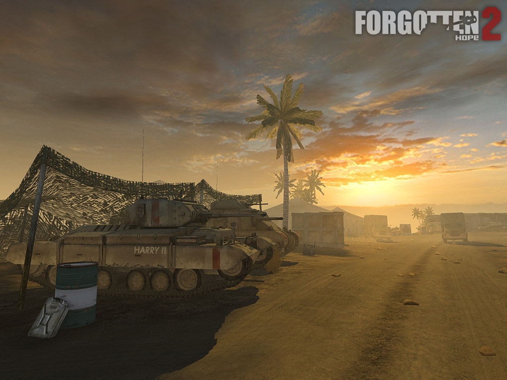 Gazala map image - Forgotten Hope 2 mod for Battlefield 2 - ModDB