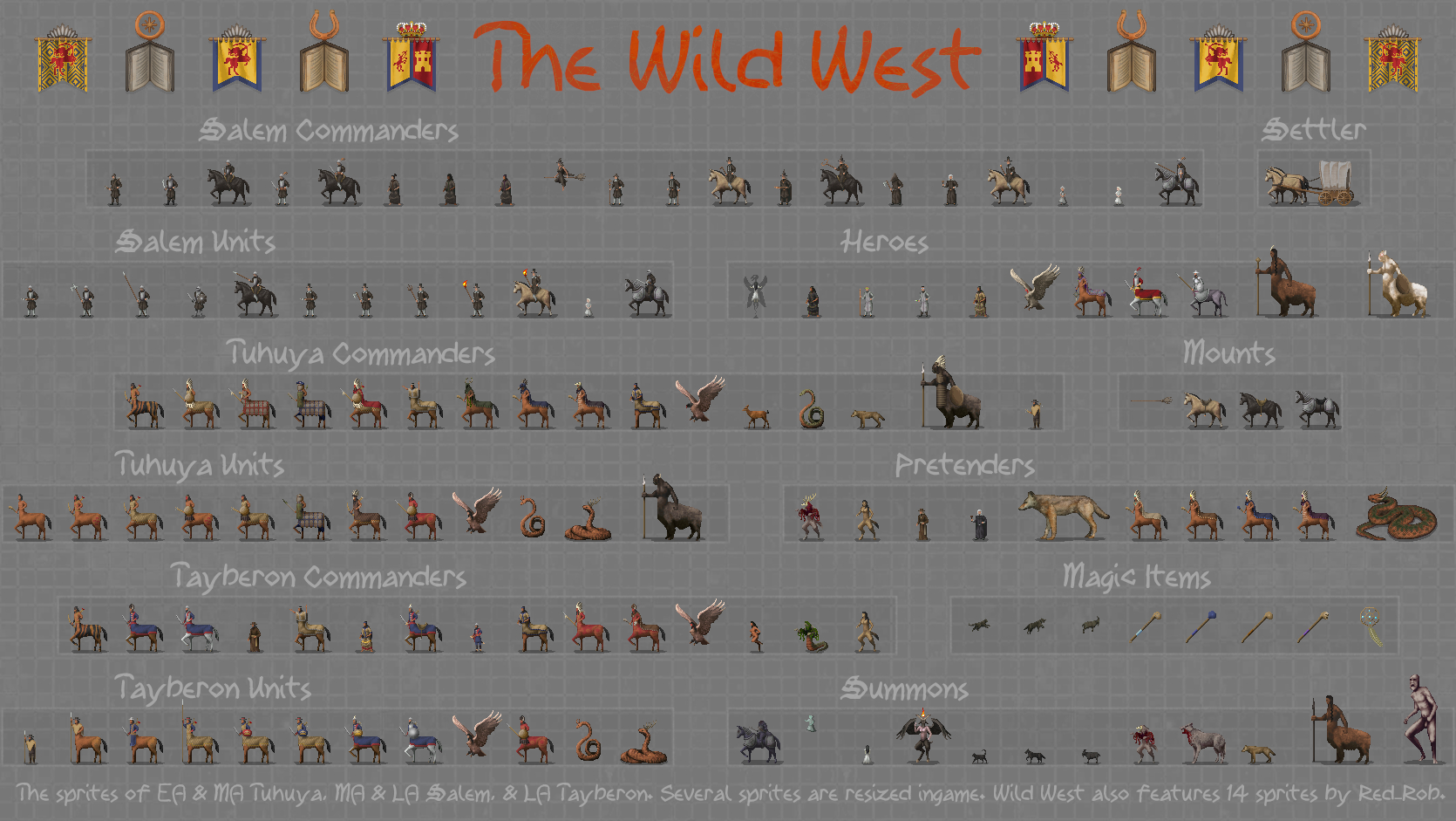 Dominions Mods -> [Nation Pack] Wild West for Dominions 6