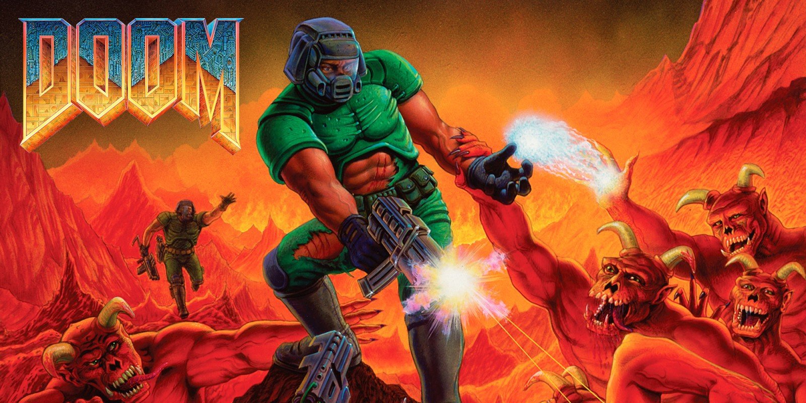 Doom II box art (high resolution) by Llortor on DeviantArt