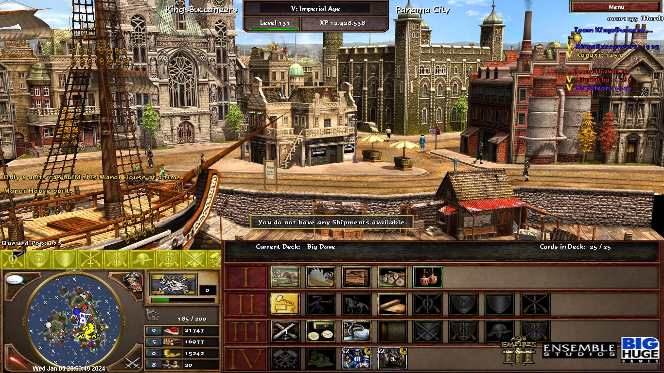 screen4964 image - Bonus Expansion Pack mod for Age of Empires III: The ...