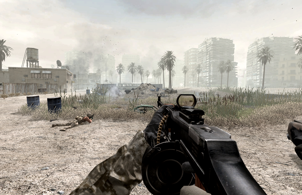 rpd reflex 1 image - COD4 MP guns to SP mod for Call of Duty 4: Modern ...