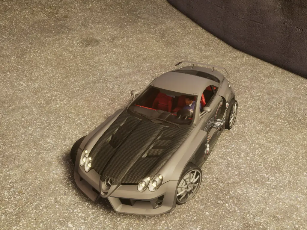 Mercedes Benz Slr Mclaren from Need For Speed Most Wanted 2005 mod for ...