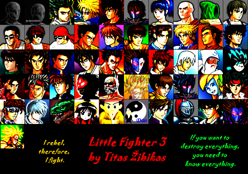 Image 2 LF3BYTITASZIBIKAS2.0b mod for Little Fighter 2 ModDB