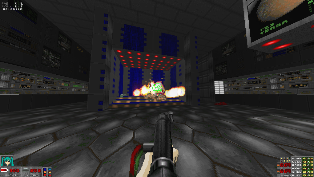 MIKU LANZALLAMAS image - The 5402 Doom mod for Doom II - ModDB