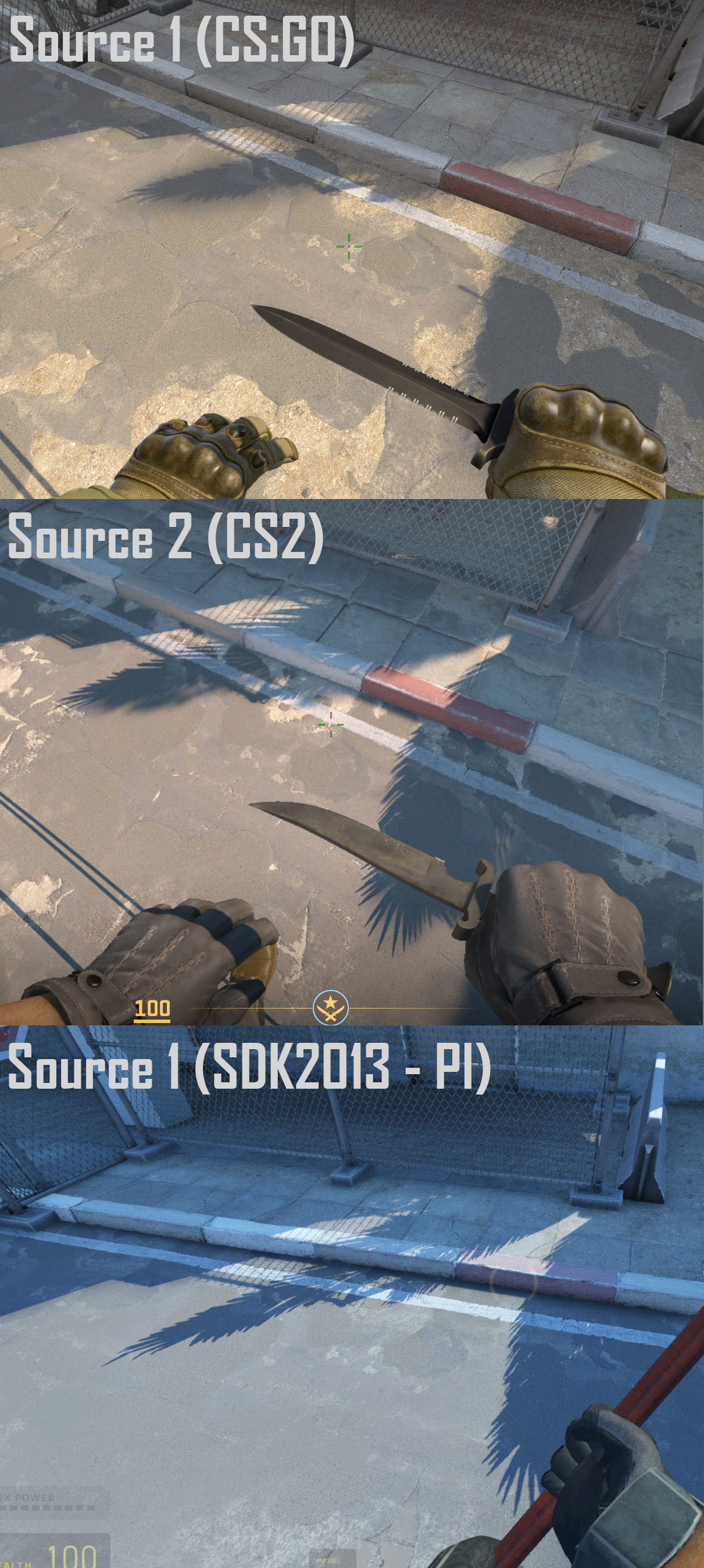 Shadow Rendering Comparsion image - Project Ignite mod for Half-Life 2 ...