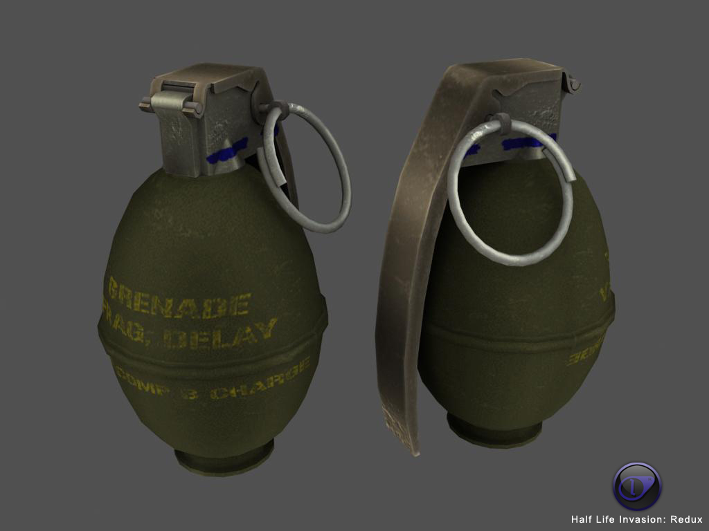 M61 Frag Grenade. 