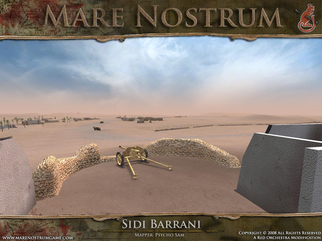  Sidi  Barrani  Map Shots image Mare Nostrum mod for Red 