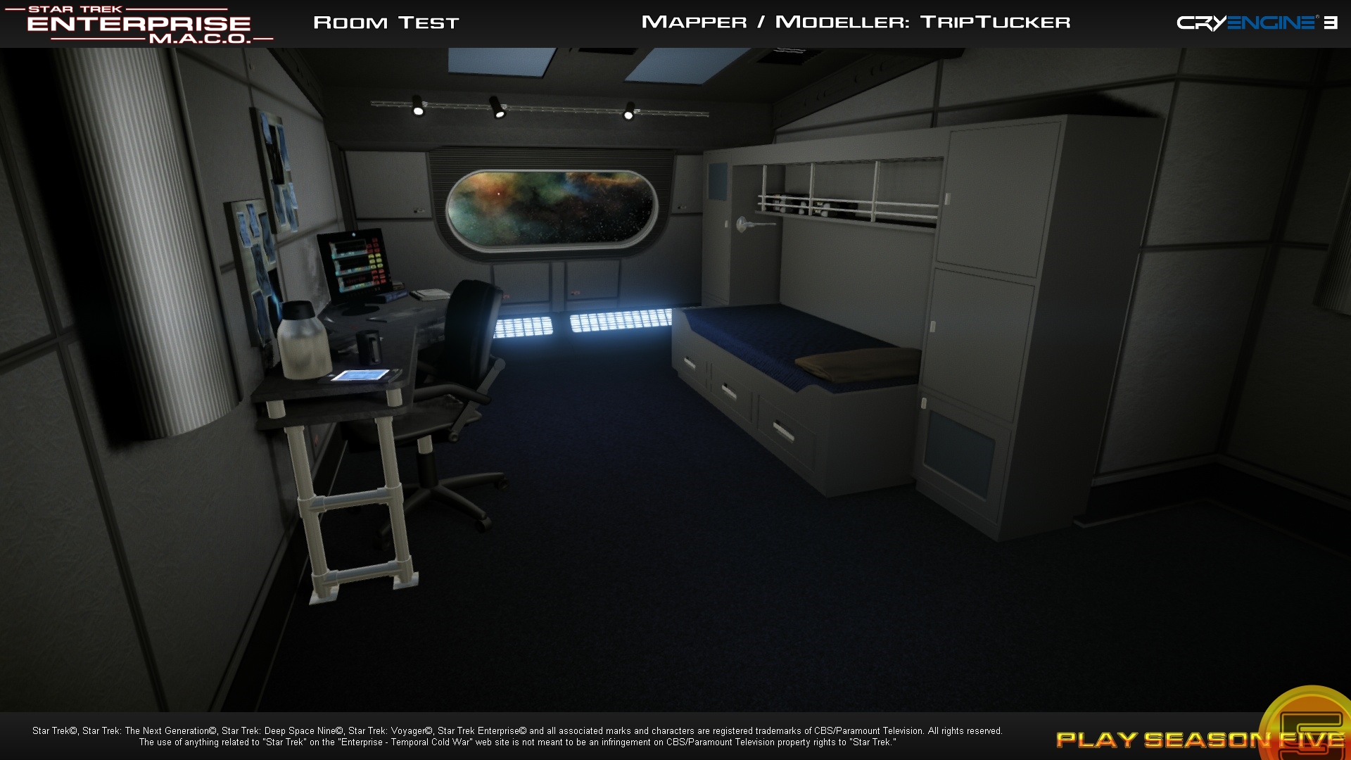 Crew Quarters #1 image - Star Trek: Enterprise - M.A.C.O. mod for Crysis 3  - ModDB