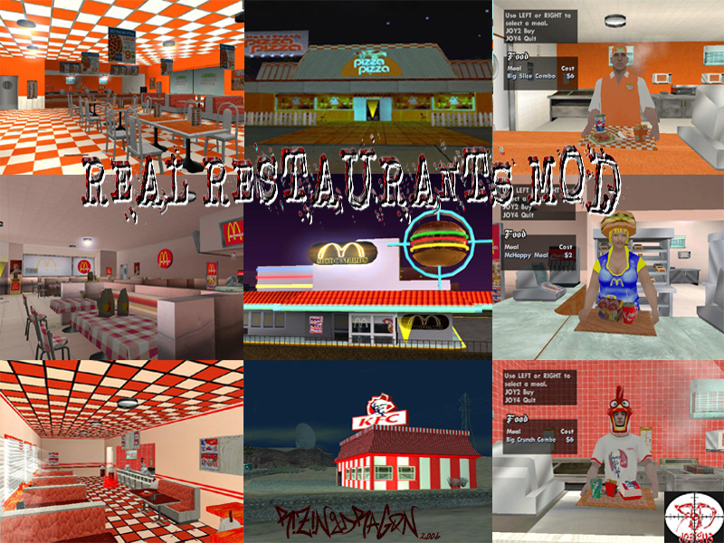 SA Real Restaurants Mod for Grand Theft Auto: San Andreas - Mod DB