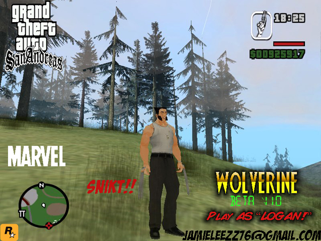 LOGAN image - Wolverine GTA SA mod for Grand Theft Auto: San Andreas ...