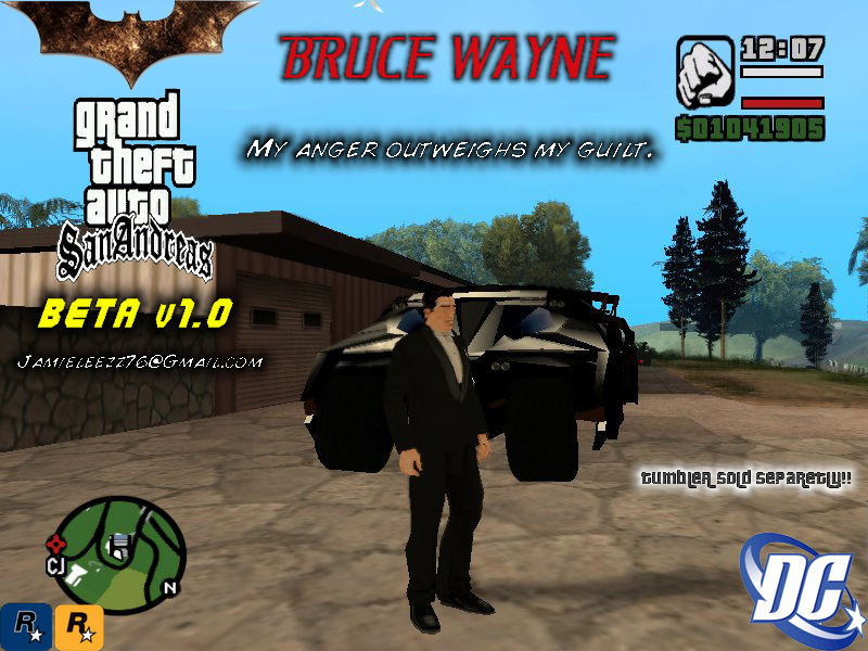 GTA SA Batman MOD file - Grand Theft Auto: San Andreas - ModDB
