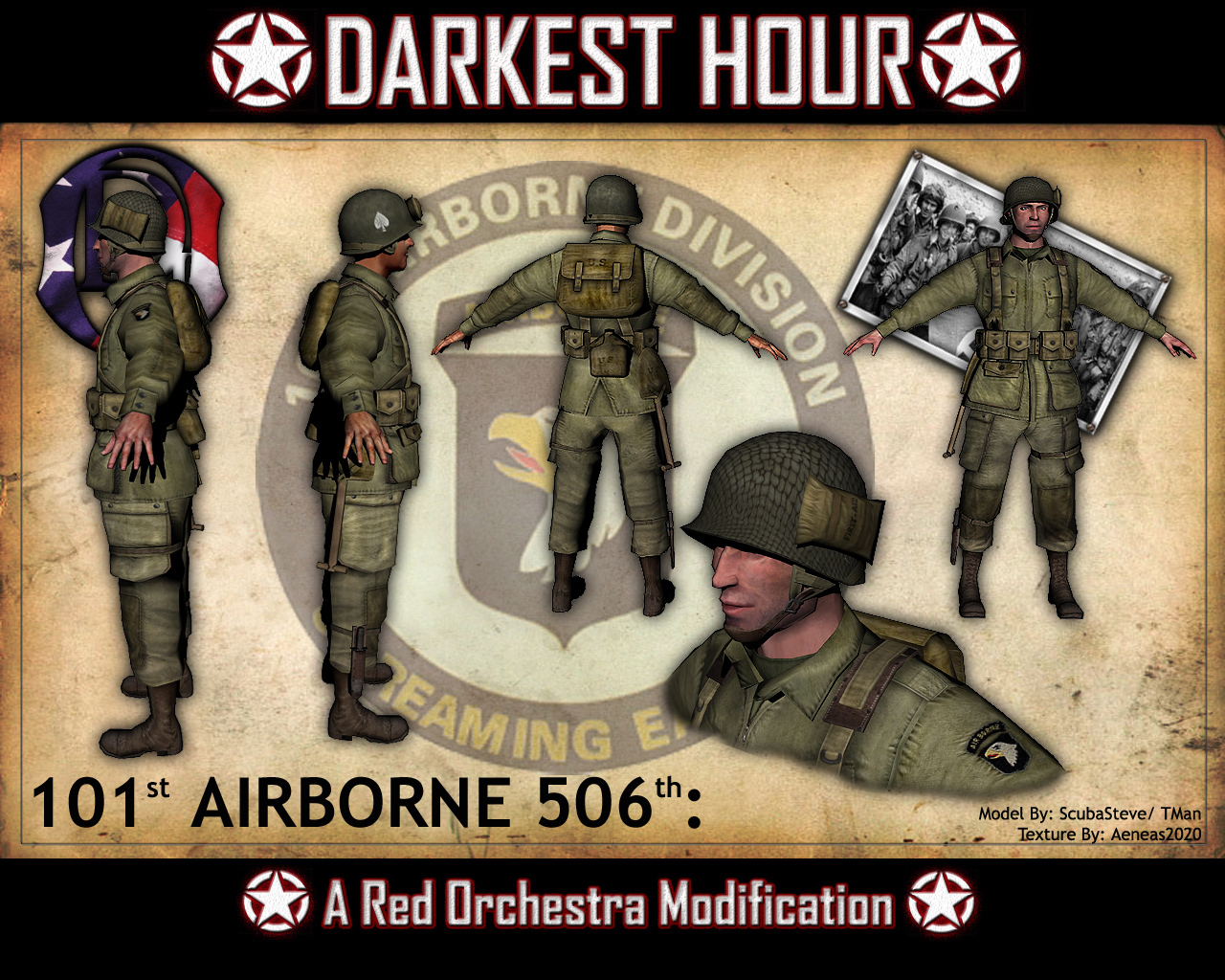 101st Airborne 506th PIR Render. 