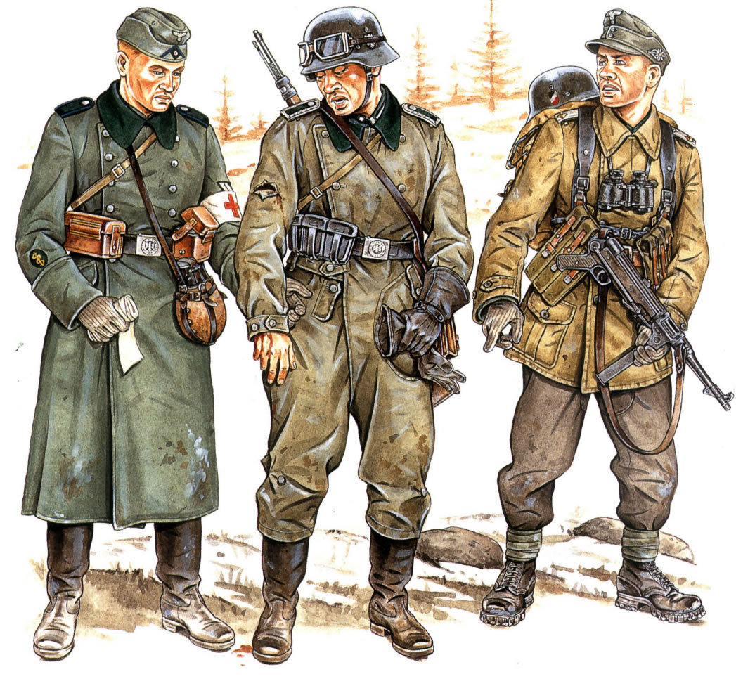 Униформа вермахта 2 мировой войны