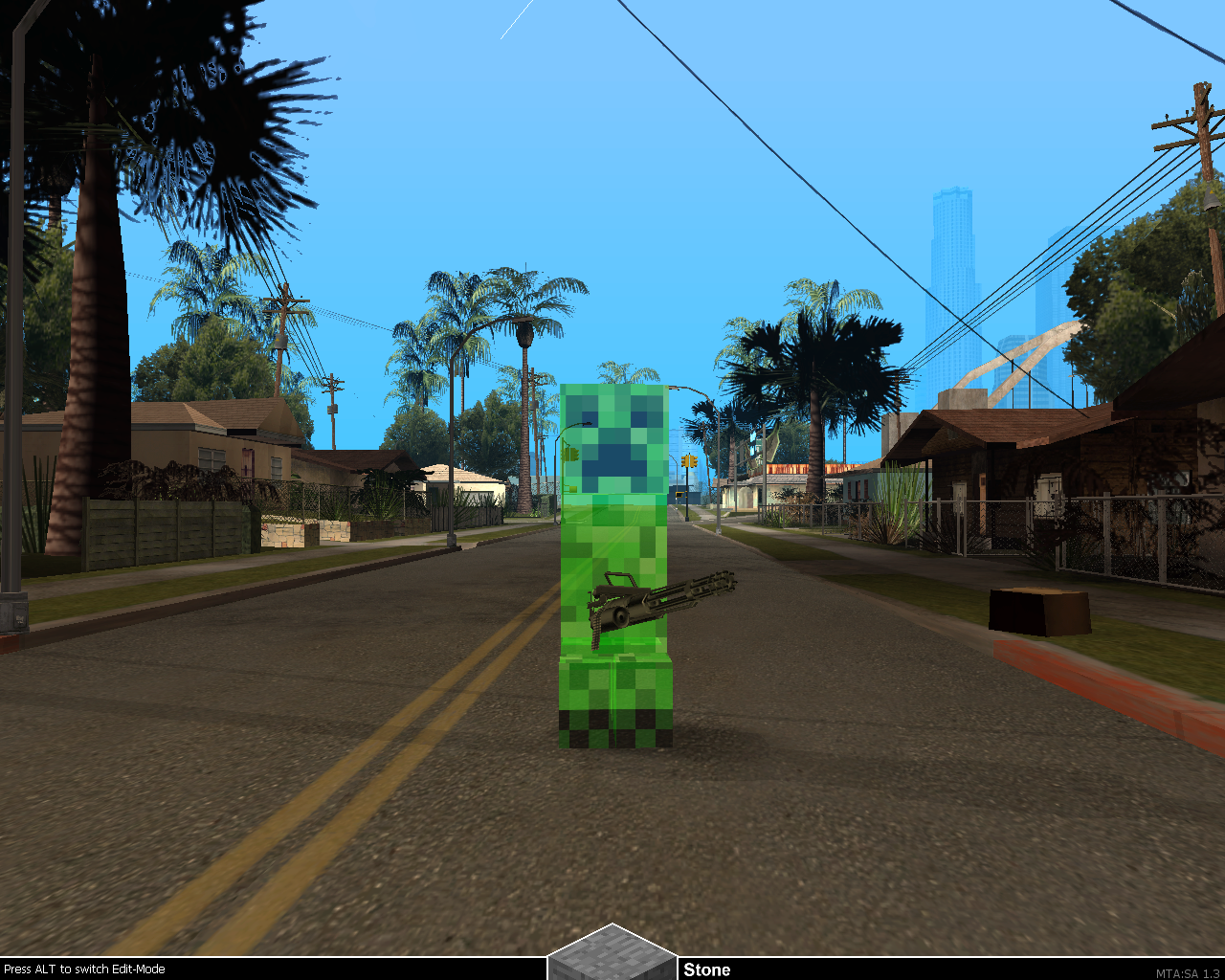 Creeper image - Multi Theft Auto: San Andreas mod for 