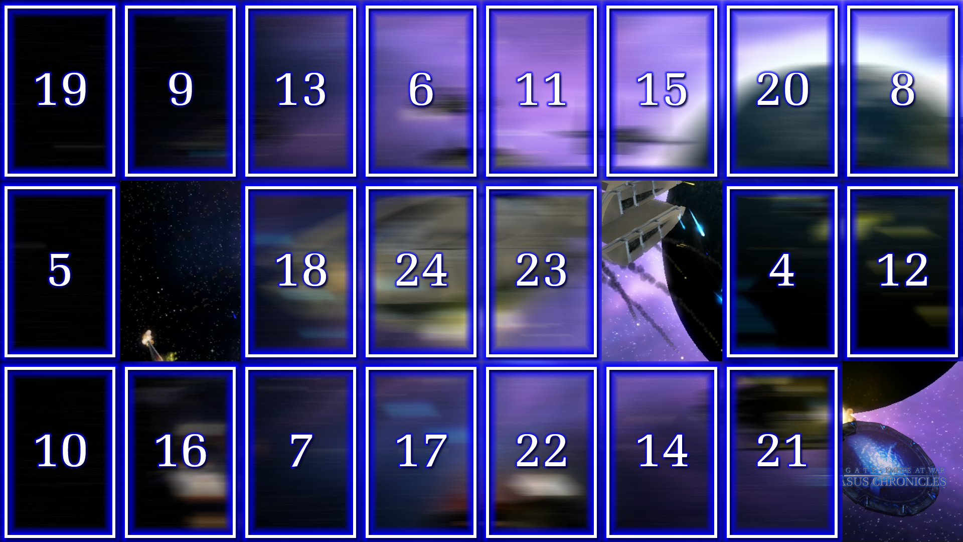 Advent calendar - Door 3 image - Stargate - Empire at War: Pegasus ...