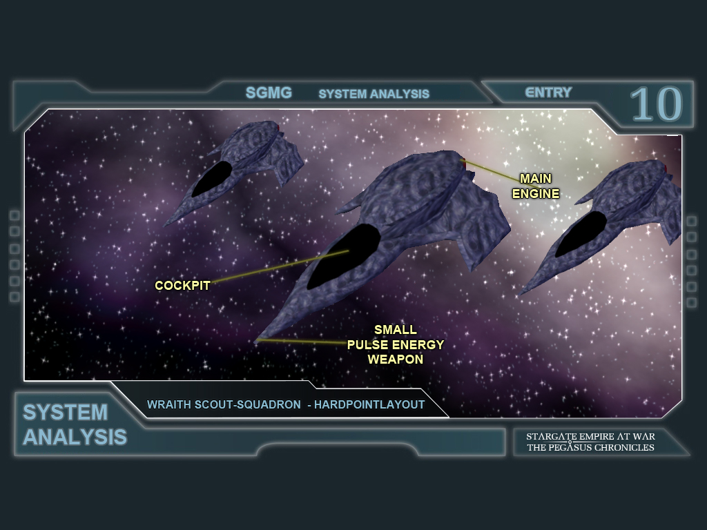Wraith Scout image - Stargate - Empire at War: Pegasus Chronicles mod ...