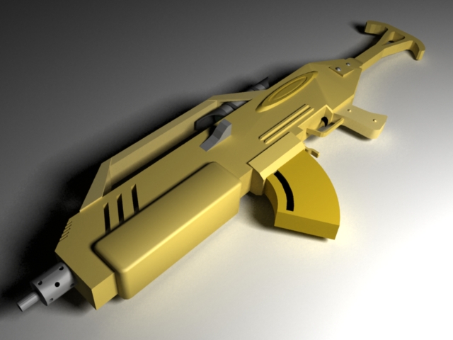 GDI rendered Assault riffle image - Tiberium mod for Half-Life 2 - ModDB