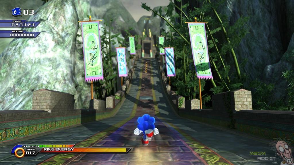 Sonic Unleashed - Xbox 360 / Ps3 Gameplay (2008) 